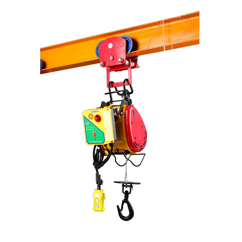 Electric Hoist Manufacturer - 30m 500kg Capacity New Steel Construction for Restaurants Farming