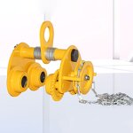 Plain Trolley Manufacturer - 1T to 5T Single Wheel Beam Trolley Geared Push and Pull