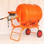 Concrete Mixer Manufacturer - 150 kg and 300 Kgs Capacity Yellow Mini Unique Marketing