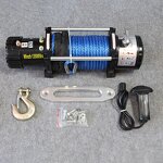 Electric Winch Manufacturer - CE Approved 12V 12000lbs with Synthetic Rope Electric Clutch