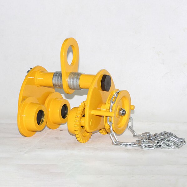 Anticollision Monorail Trolley Manufacturer - 3t 5t 10t Peach Type Hand Pull Push Four-Wheel