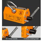 Permanent Magnetic Lifter Manufacturer - 600kg 2000kg Industrial Scrap Magnet Lifter