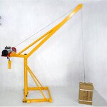 Outdoor Crane Manufacturer - 500kg 0.5T Capacity with Pure Copper Hoist