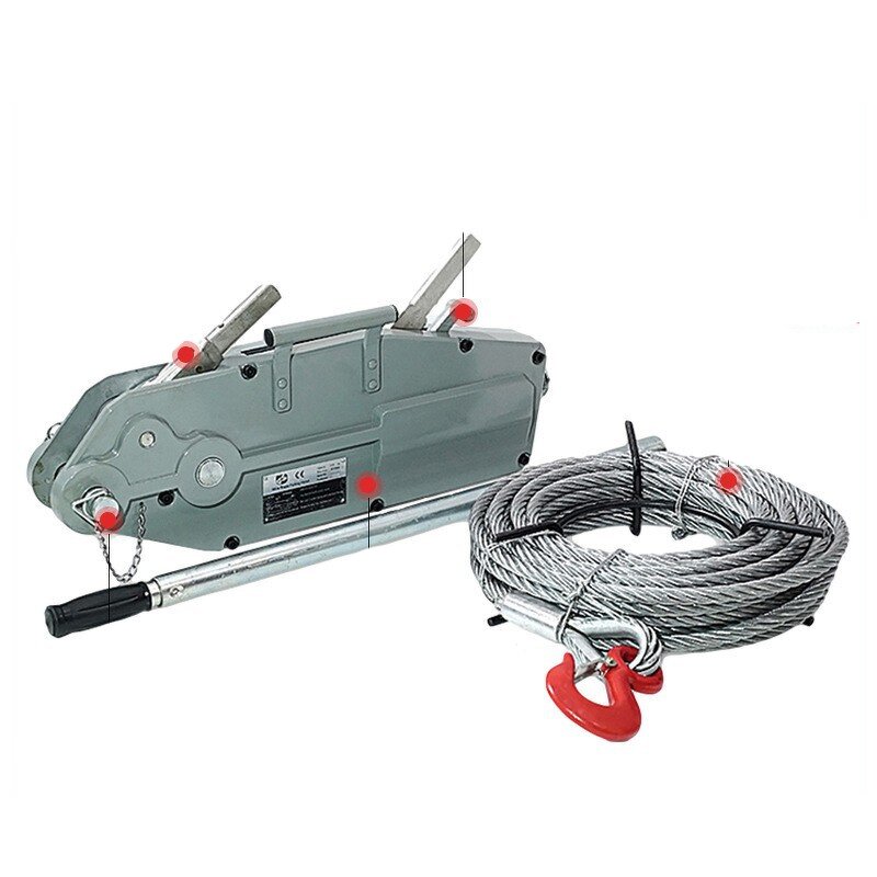Lever Hoist Manufacturer - 0.8t to 5.4t 20m Wire Rope Puller Manual Lever Winch