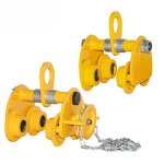 Plain Trolley Manufacturer - 1T to 5T Single Wheel Beam Trolley Geared Push and Pull