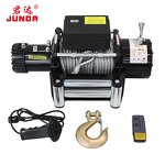Electric Winch Manufacturer - 4WD Car 13500lbs 12V/24V CE Approved Towing Nylon Rope