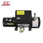 Electric Winch Manufacturer - 4WD Car 13500lbs 12V/24V CE Approved Towing Nylon Rope