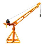 Outdoor Crane Manufacturer - 500kg 0.5T Capacity with Pure Copper Hoist