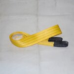 Polyester Flat Endless Web Sling Manufacturer - 5 Folded Eye 1 Ton Capacity 1 Year Warranty