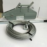 Hand Winch Manufacturer - All Capacity Ratchet Cable Puller 30m Galvanized Wire Rope