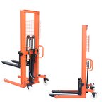 Hydraulic Stacker Manufacturer - Lift Capacity(T) with Nylon/ PU/ Rubber Wheels for Move Goods