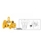 Plain Trolley Manufacturer - 1T to 5T Single Wheel Beam Trolley Geared Push and Pull