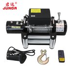 Electric Winch Manufacturer - 4WD Car 13500lbs 12V/24V CE Approved Towing Nylon Rope