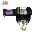 Electric Winch Manufacturer - 4WD Car 13500lbs 12V/24V CE Approved Towing Nylon Rope