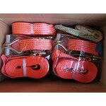 Ratchet Tie Down Strap Manufacturer - 2 Inch 3 Ton 10 Meters Cargo Lashing with Double Hook