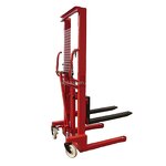 Hydraulic Stacker Manufacturer - Lift Capacity(T) with Nylon/ PU/ Rubber Wheels for Move Goods
