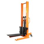 Manual Forklift Stacker Manufacturer - with Pump Handle Lift Height up to 3M