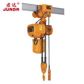 Electric Chain Hoist Manufacturer - Hot Sell HHBB 0.5-7.5 Ton with Manual Trolley