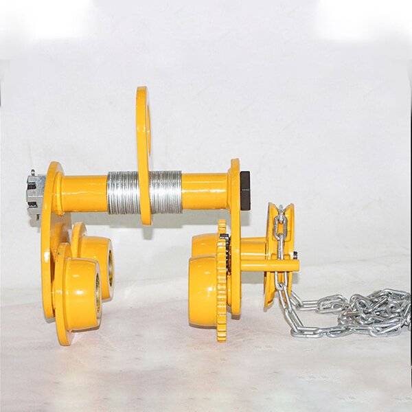 Anticollision Monorail Trolley Manufacturer - 1t 3M Four-Wheel Hand Pull Push Removable Style