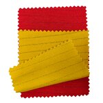 ESD Antistatic Fabric Manufacturer - RED YELLOW 260GSM CVC Knitted for ESD POLO Shirt
