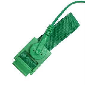 Grounding Wrist Strap Manufacturer - Cleanroom Adjustable Cord Green Anti-static PU