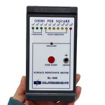 Surface Resistance Meter Manufacturer - SL-030 Portable for Anti-static Products Grounding Testing
