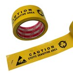 ESD Warning Tape Manufacturer - Protected Area Custom Printing Industrial Truck PE