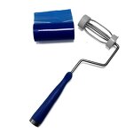 Cleanroom Sticky Roller Manufacturer - 4 Inch Dust Removal Reusable with Handle