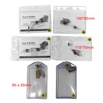 ESD Plastic ID Card Holder Manufacturer - Transparent PP Antistatic with Clip