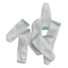 Finger Cots Manufacturer - 2.5cm Working Safety Products White Cotton