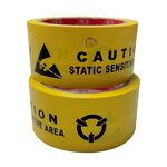 ESD Warning Tape Manufacturer - Protected Area Custom Printing Industrial Truck PE