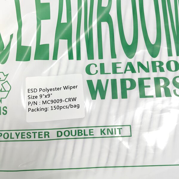 Antistatic Cleanroom Wiper Manufacturer - Class 10 100 1000 Lint Free Polyester