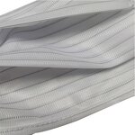Antistatic ESD Fabric Face Cover Manufacturer - Stripe Design Lint-free for Industrial Use