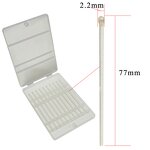 Silicone Sticky Swab Manufacturer - Cleanroom Yellow Transparent Round Head Gel Pen