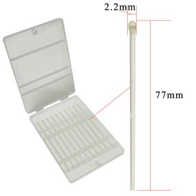 Silicone Sticky Swab Manufacturer - Cleanroom Yellow Transparent Round Head Gel Pen