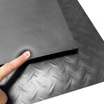 ESD Anti-fatigue Mat Manufacturer - Two Layers PVC + Foam Black Yellow