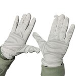 Cleanroom Working Gloves Manufacturer - White Jewelry Microfiber Dust-free
