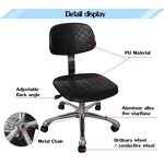 ESD Chair Manufacturer - Adjustable Seat Height for Cleanroom & Laboratory