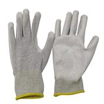 Anti Static PU Gloves Manufacturer - CE Mark Palm Fit for Assembly Lines