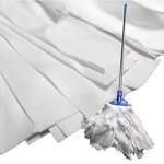ESD Cleanroom Microfiber Mop Manufacturer - Lint Free Replaceable Mop Head