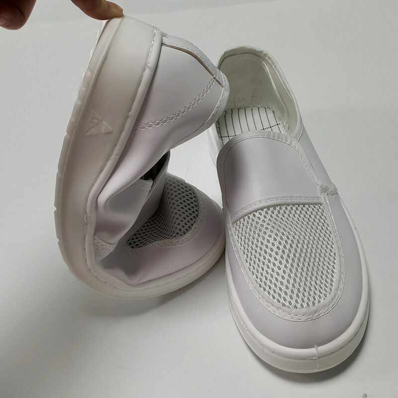 ESD Shoes Manufacturer - Antistatic Safety Mesh with ESD PU Shoe Insole