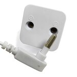 Grounding Cable Mat Manufacturer - White EU-Standard with Connecting Cable