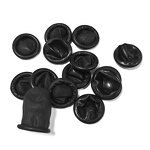 ESD Finger Cot Manufacturer - Black Fingertip Anti-slip Lint Free 100% Latex