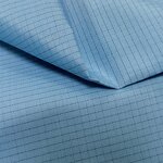 Anti-static Fabrics Manufacturer - Grid Design 65% Polyester 32% Cotton 3% Carbon