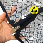 ESD Clear Dust Cover Manufacturer - Grid Cleanroom Soft PVC for ESD Racks