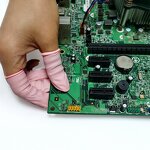 ESD Finger Cots Manufacturer - Pink Anti Static Cleanroom 100% Pure Natural Latex