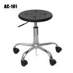 ESD Office Chair Manufacturer - Height Adjustable Dia 350mm Black PU Foam Anti-static Swivel