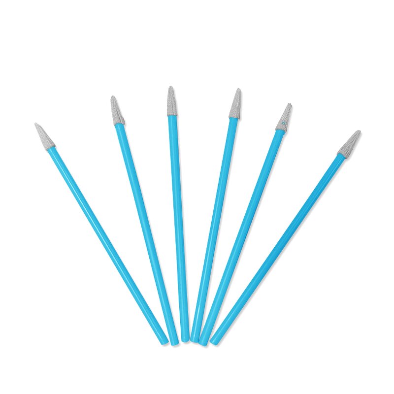 Cleanroom Polyester Tip Head Swabs Manufacturer - PCB Electronic Cleaning 74mm Lint Free