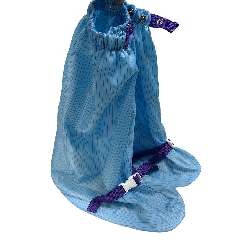 Anti-static Shoes Manufacturer - Cleanroom Washable PVC Soft Sole Anti-slip Stripe Boots