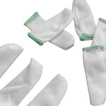 Safety Finger Cots Manufacturer - Absorb Sweat White Color Polyester for Cleanroom
